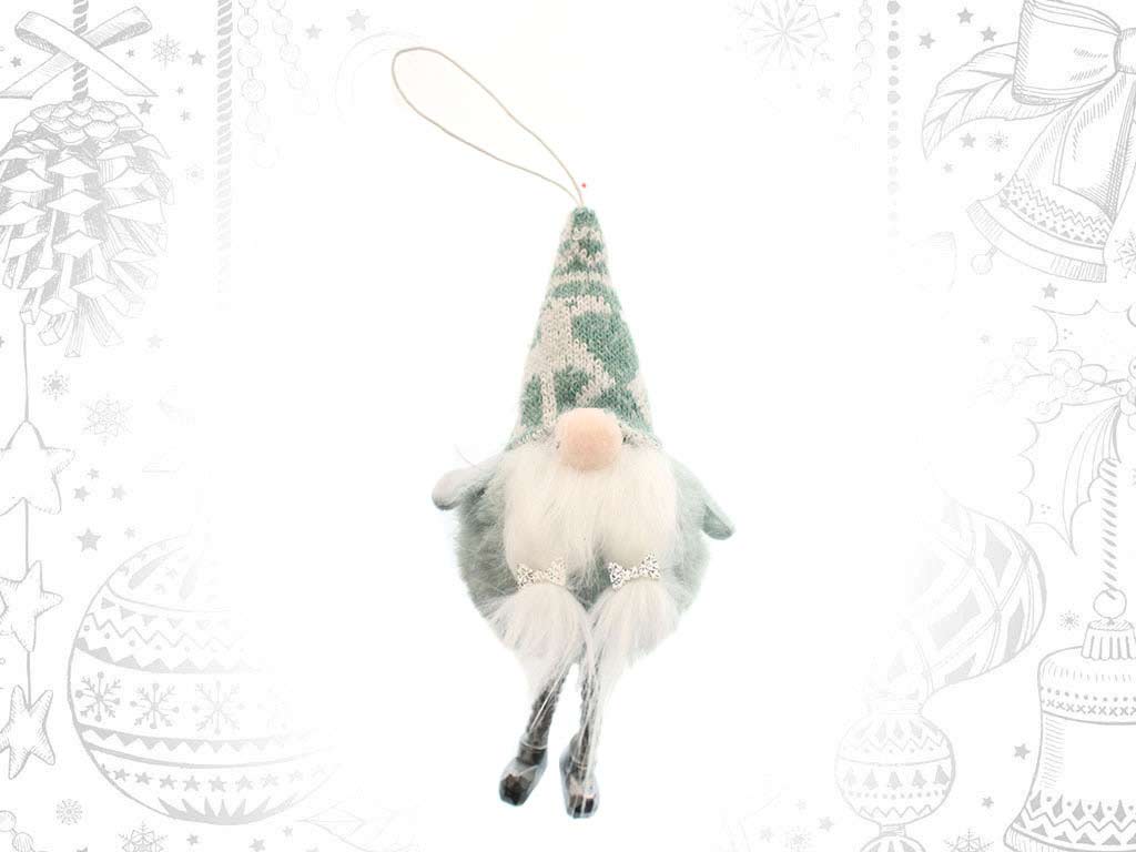 GREEN SANTA ORNAMENT cod. 9315744