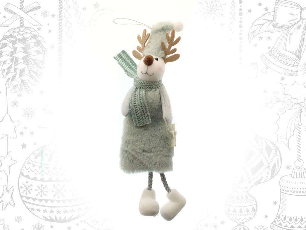 GREEN REINDEER ORNAMENT cod. 9315747