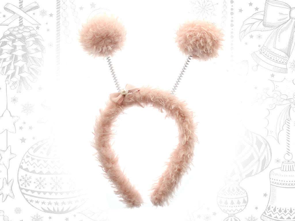 DIADEMA ROSA BOLAS cod. 9315841