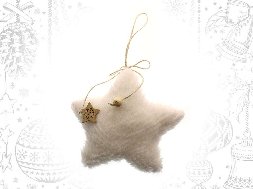 COLGANTE ESTRELLA BLANCA cod. 9315848