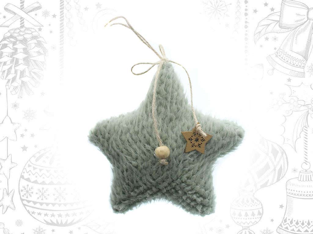 GREEN STAR ORNAMENT cod. 9315854