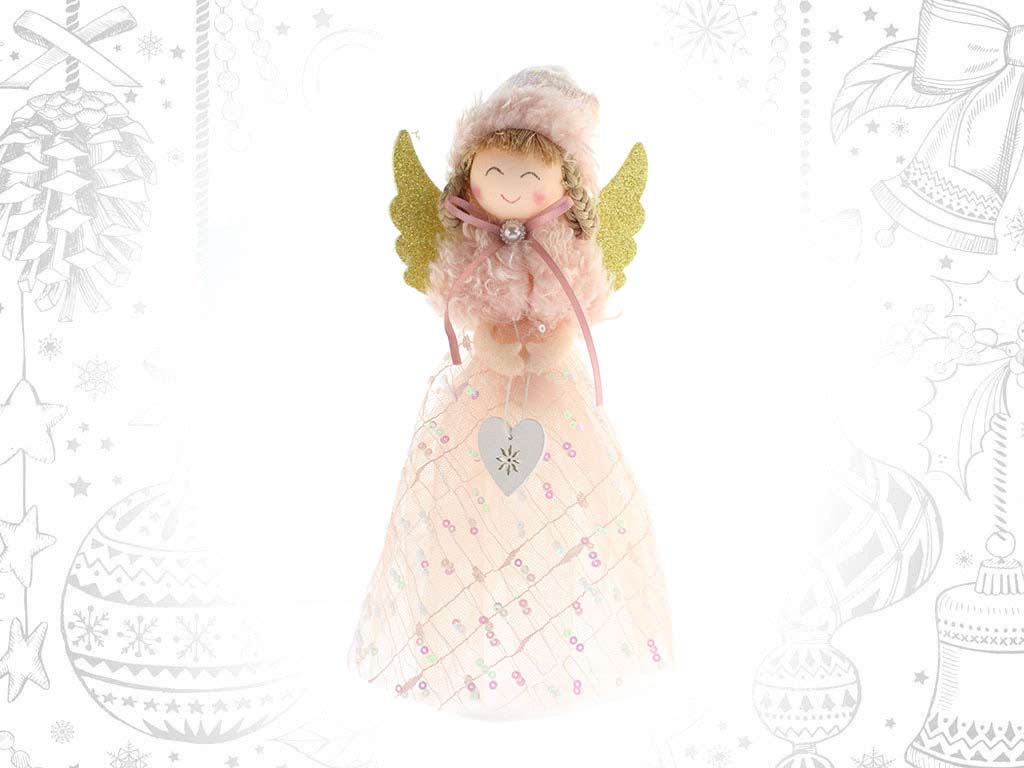 FIGURA BAMBINA IN PIEDI ROSA cod. 9315894