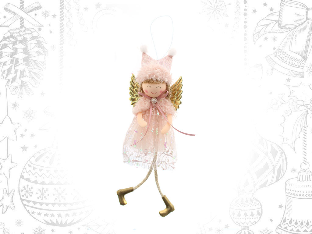 COLGANTE ANGEL ROSA cod. 9315905