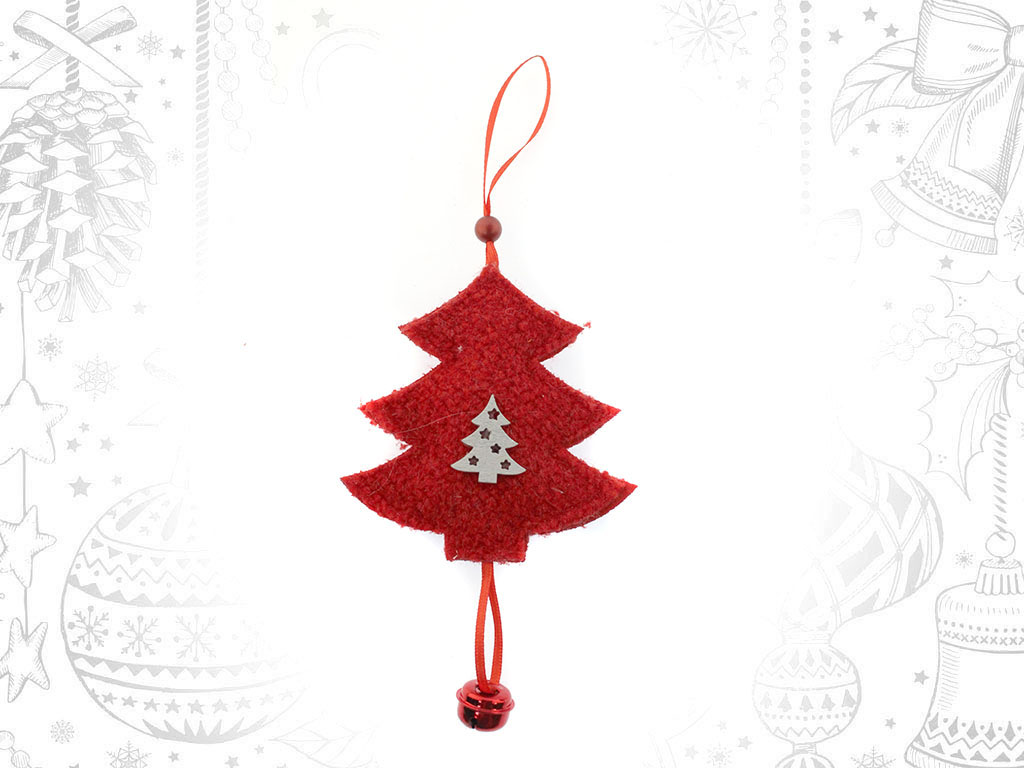 ORNAMENTO ALBERO ROSSO cod. 9316155