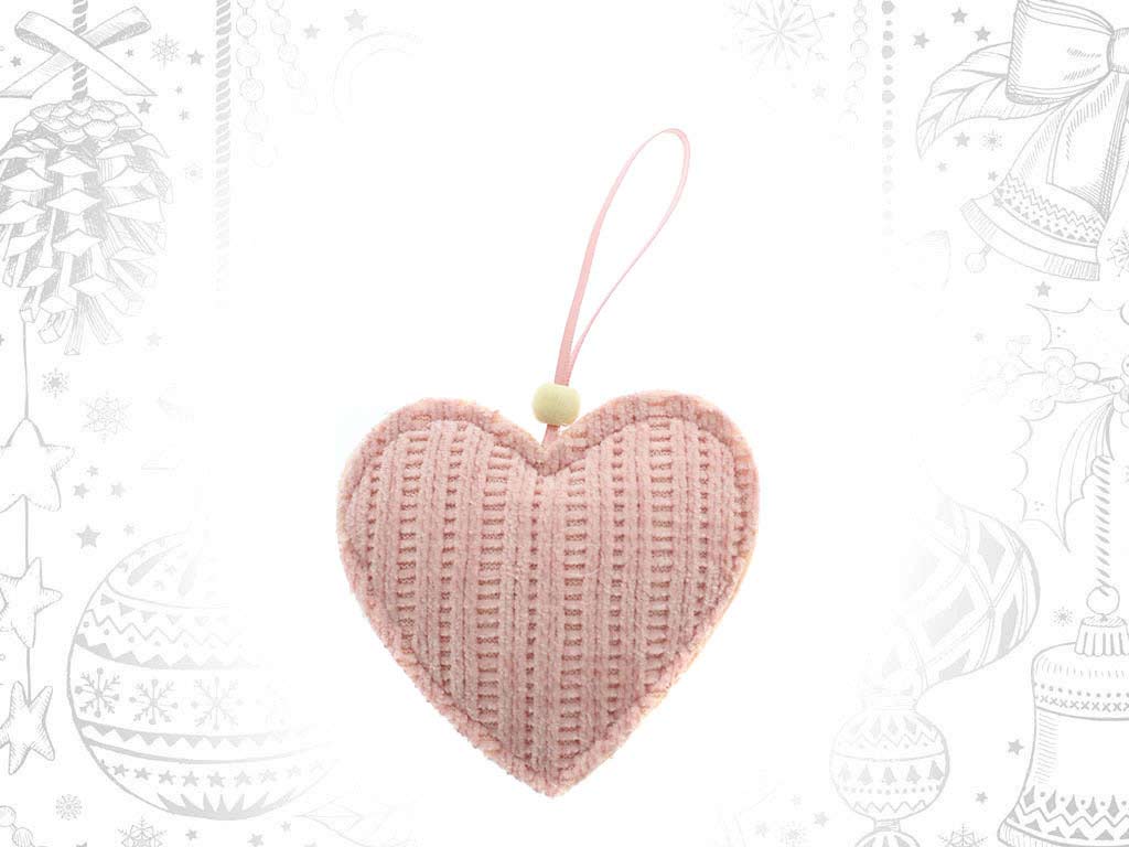 COLGANTE CORAZON ROSA cod. 9316171