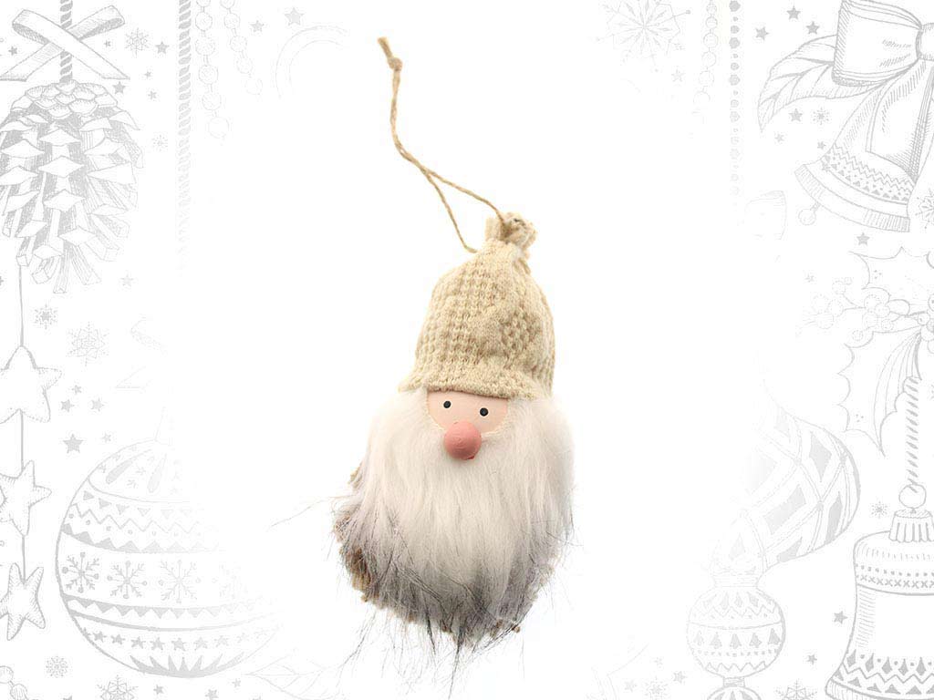 ORNEMENT PERE NOEL BEIGE cod. 9316456