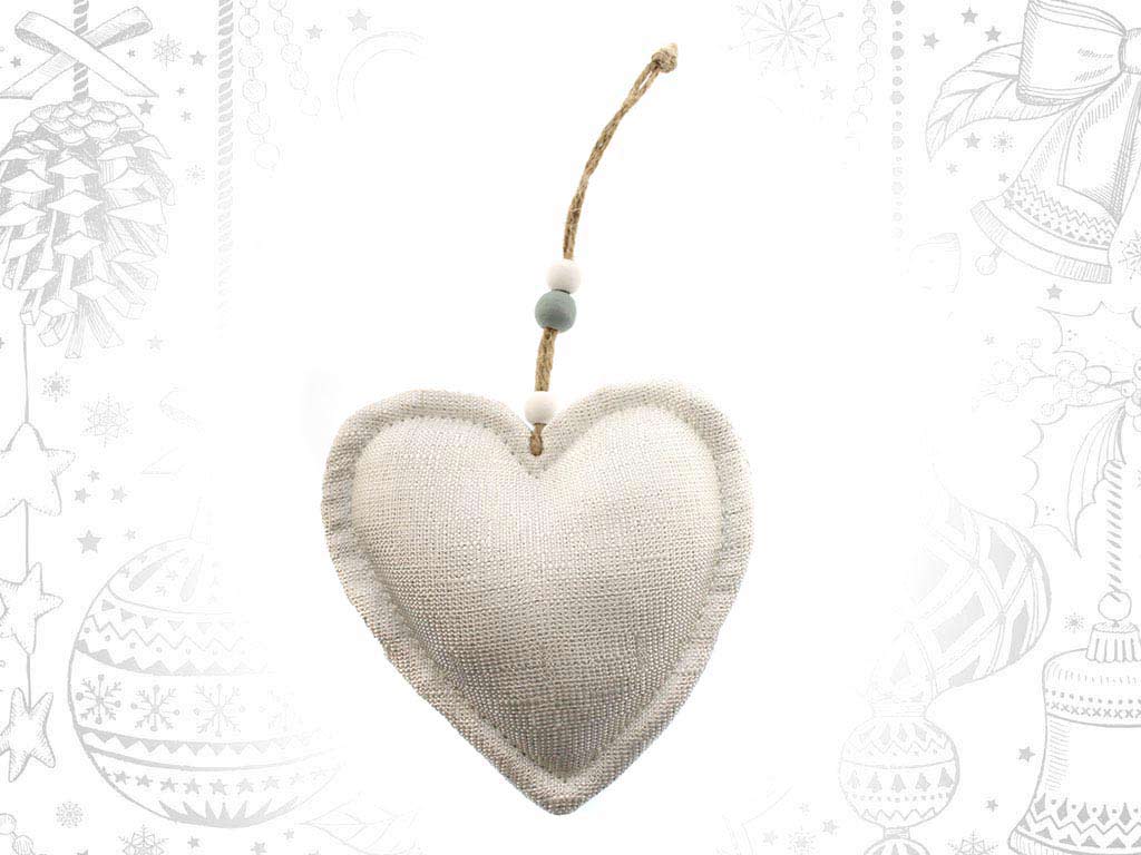 COLGANTE CORAZON BLANCO cod. 9316488