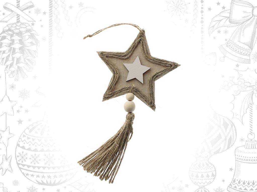 NATURAL STAR ORNAMENT cod. 9316541