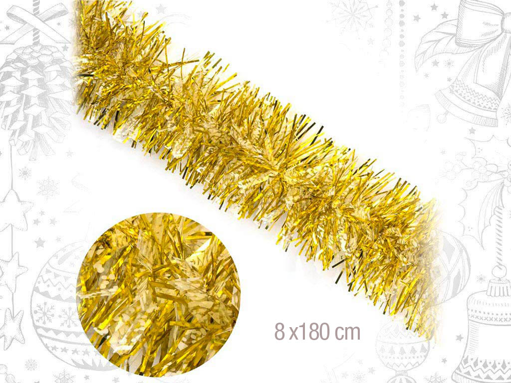 BOA NEVE/ORO 7 CM X 180 CM cod. 9316557