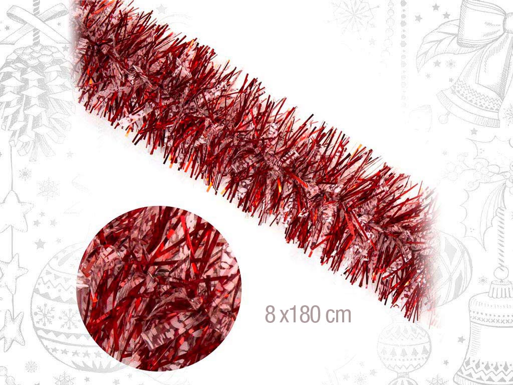 332 - BOA SNOW/ROJO 7 CM X 180 CM cod. 9316558