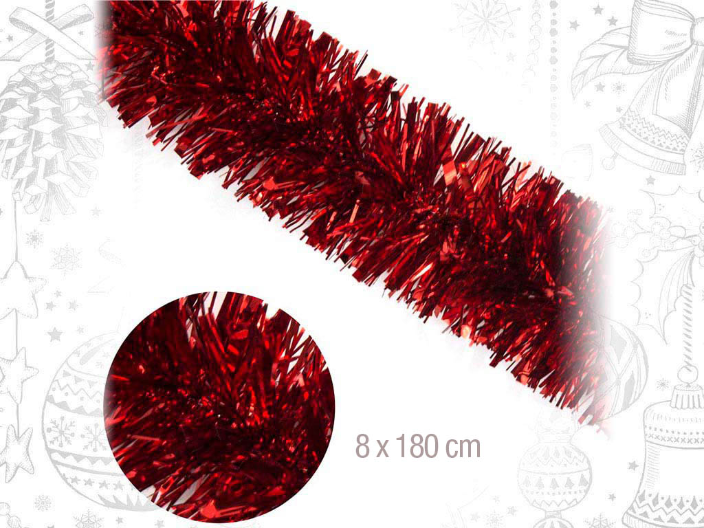 494 - BOA P/A ROJO 7X180CM. cod. 9316576