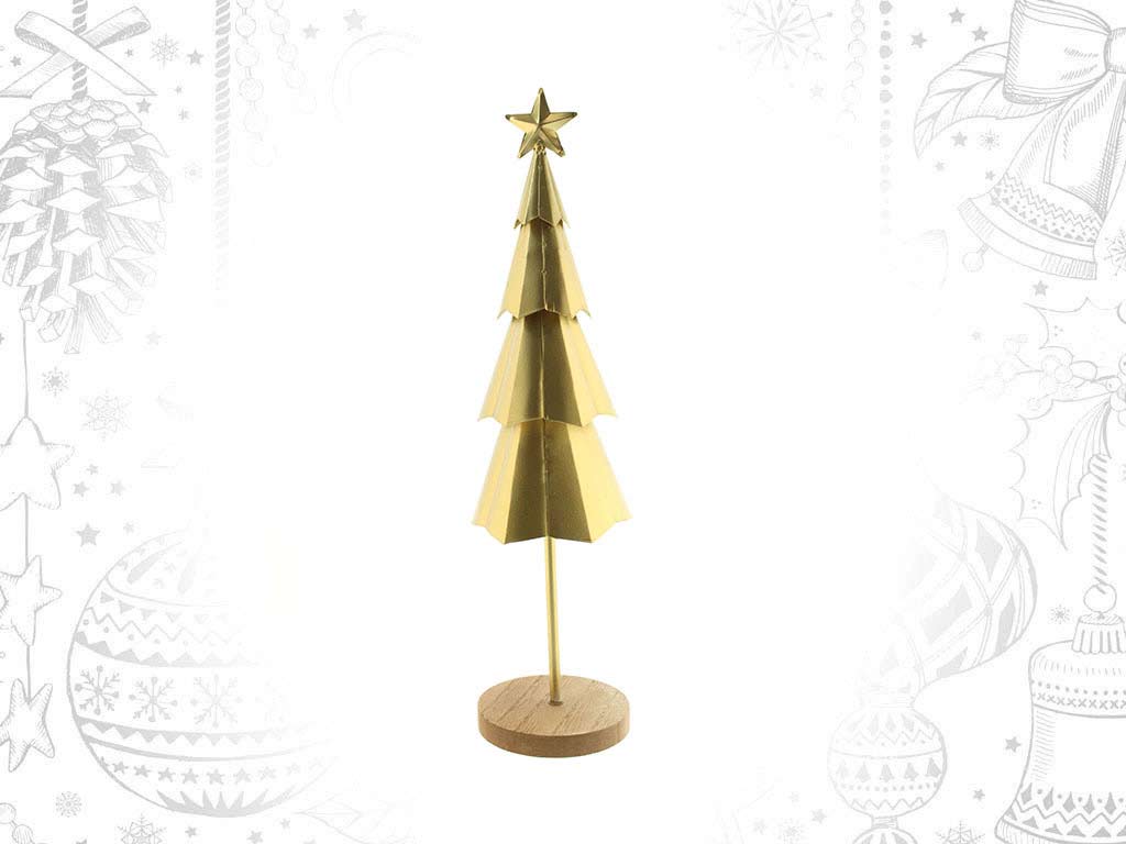 ALBERO DORATO CON DECORAZIONE PICC. cod. 9316675