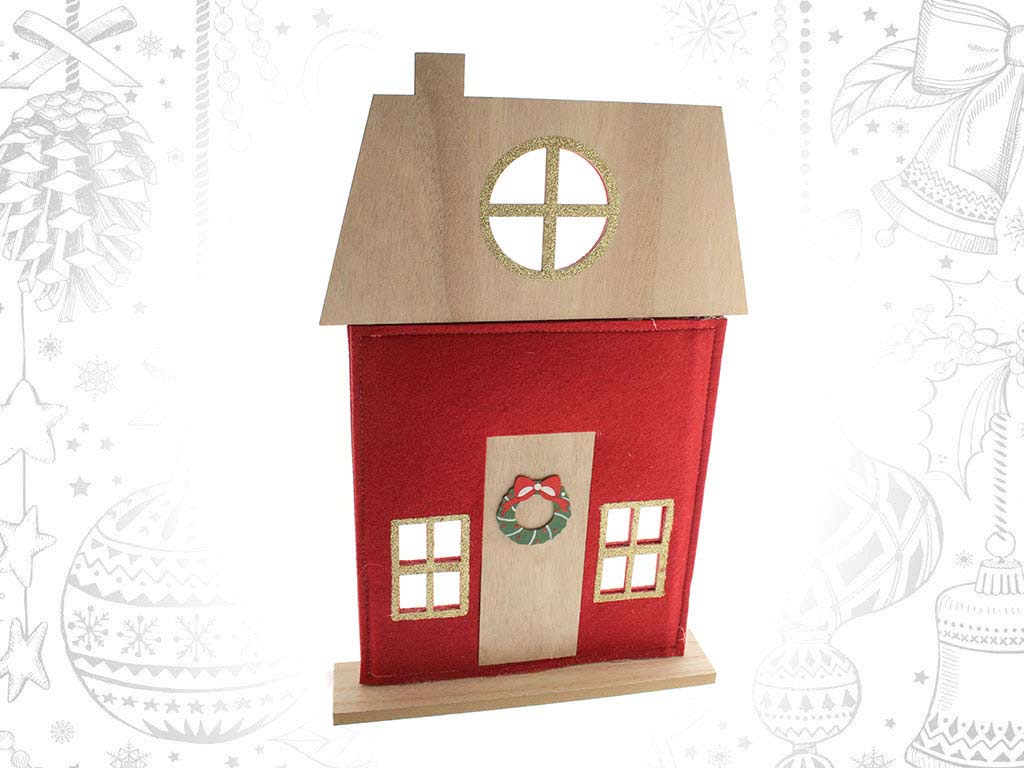 LARGE RED HOUSE STAND cod. 9316701