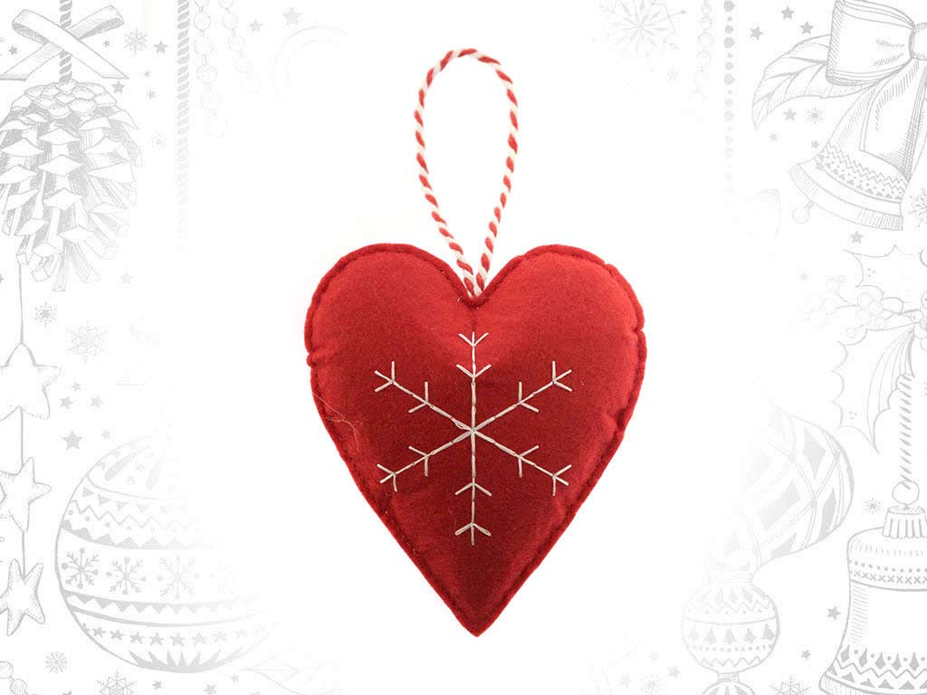 RED HEART ORNAMENT cod. 9316858