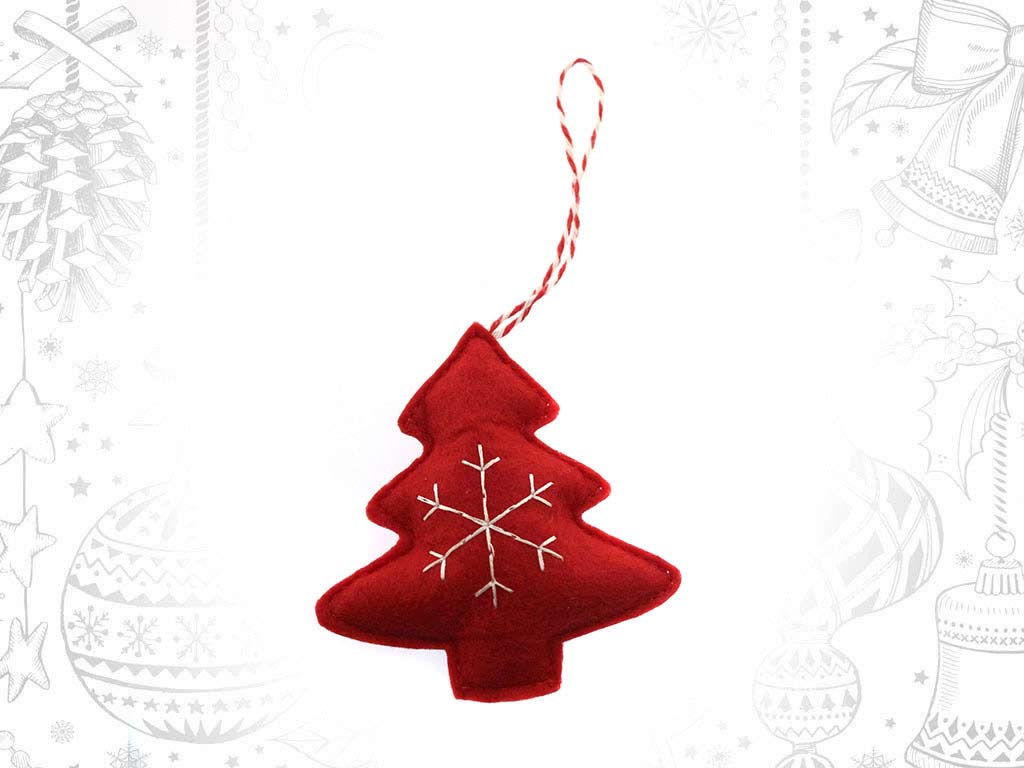 SMALL WHITE TREE ORNAMENT cod. 9316868