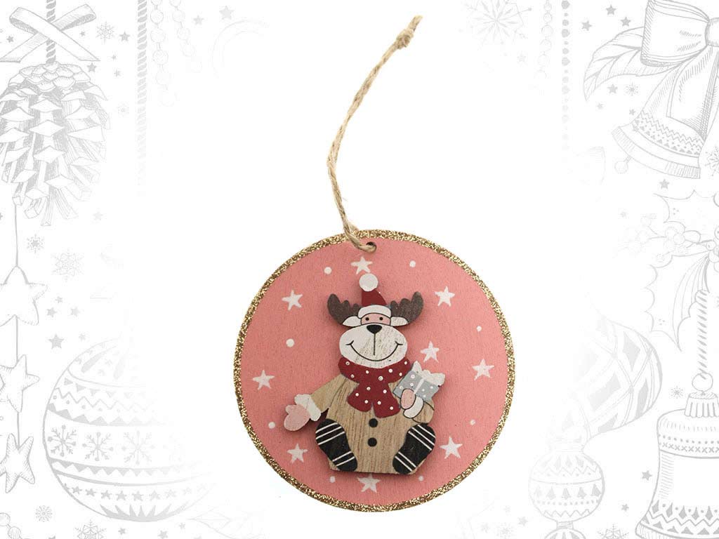 REINDEER BALL ORNAMENT cod. 9316916