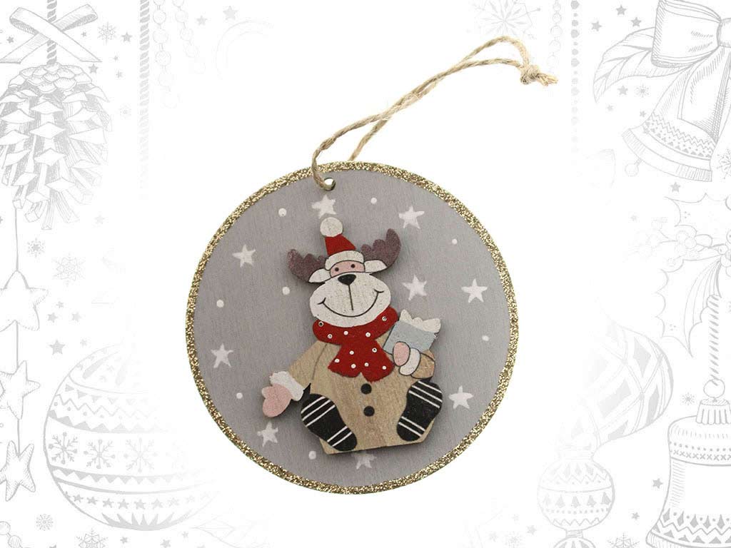 REINDEER BALL ORNAMENT cod. 9316919