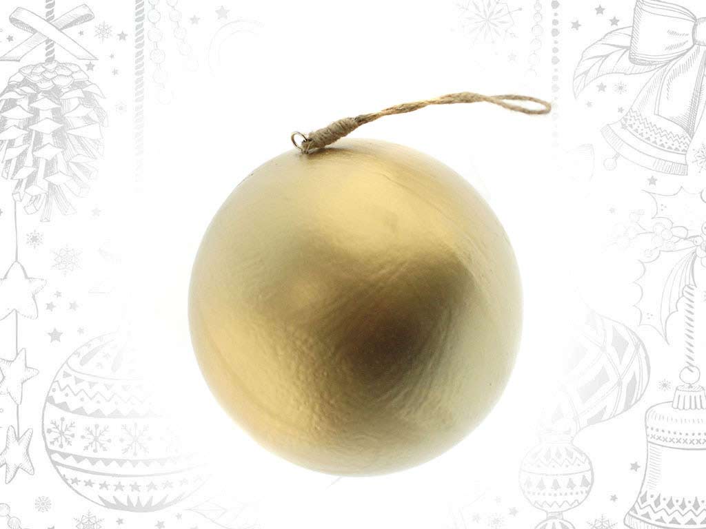 LARGE GOLD BALL ORNAMENT cod. 9316952