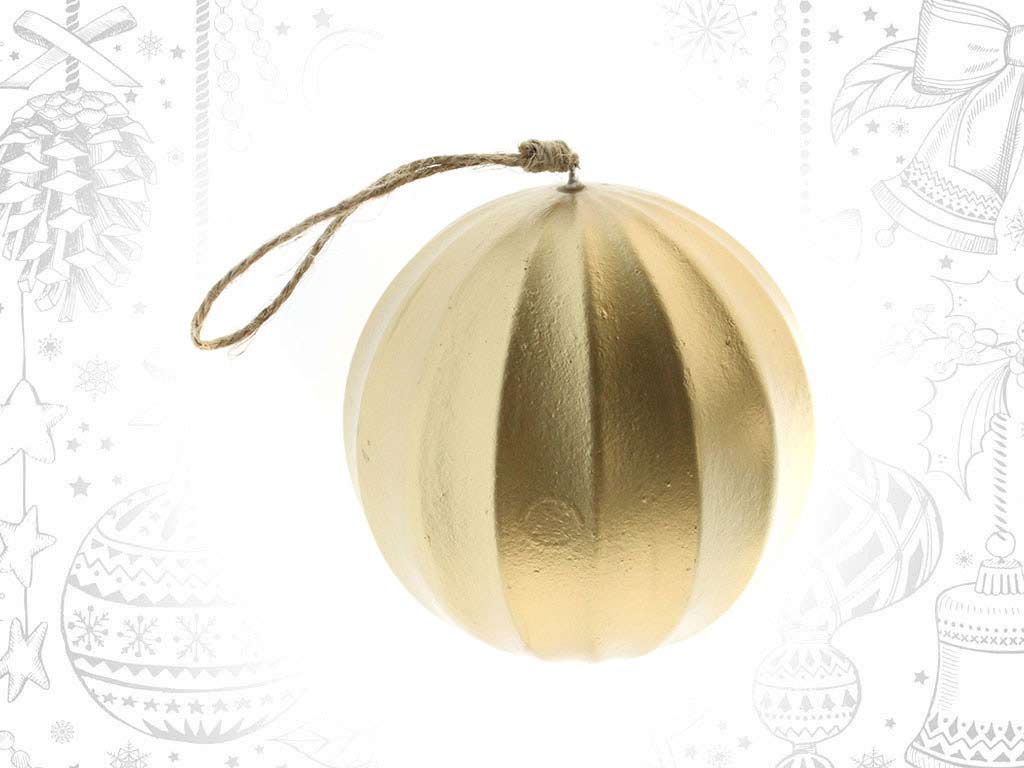 SMALL GOLD BALL ORNAMENT cod. 9316954