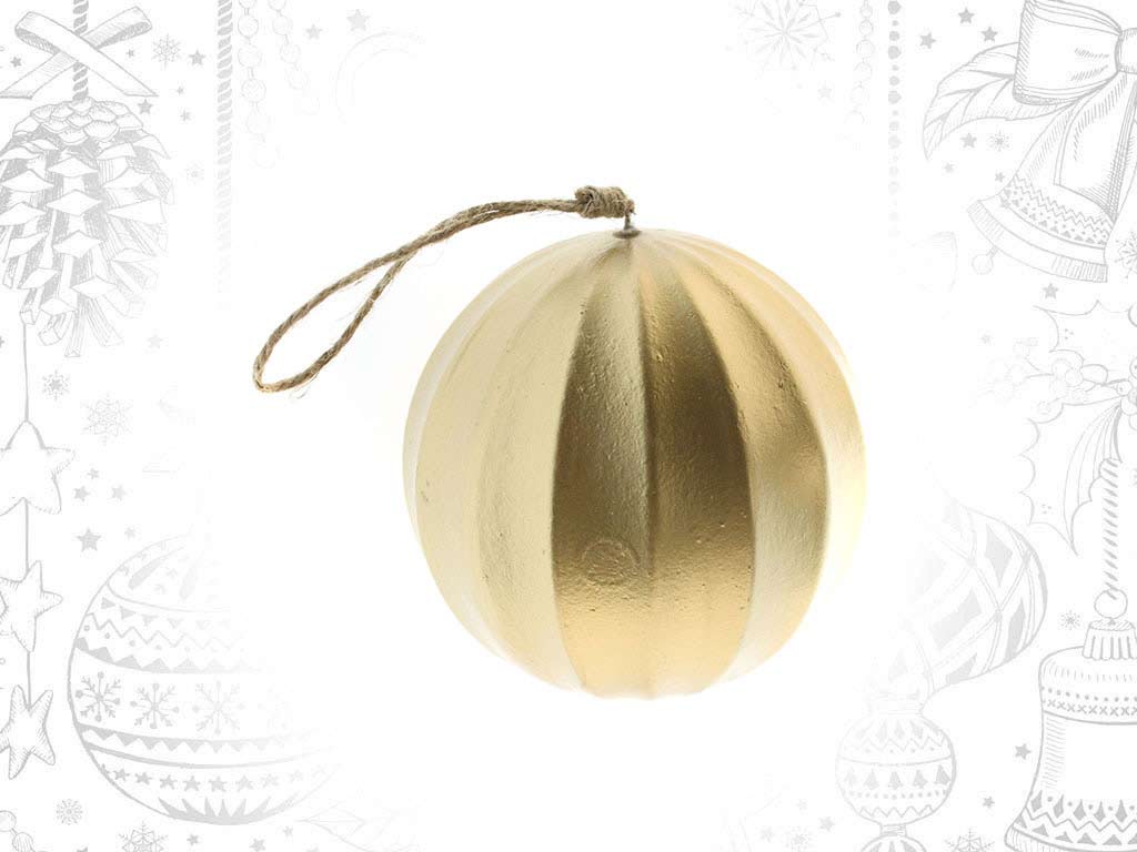 LARGE GOLD BALL ORNAMENT cod. 9316955
