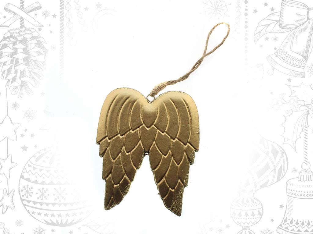 ORNAMENTO ALAS DOURADO PEQ. cod. 9316965