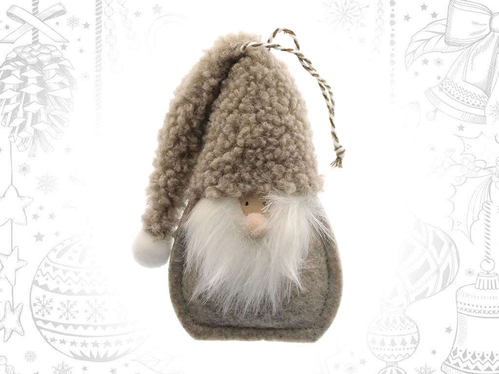 GREY SANTA ORNAMENT cod. 9316989