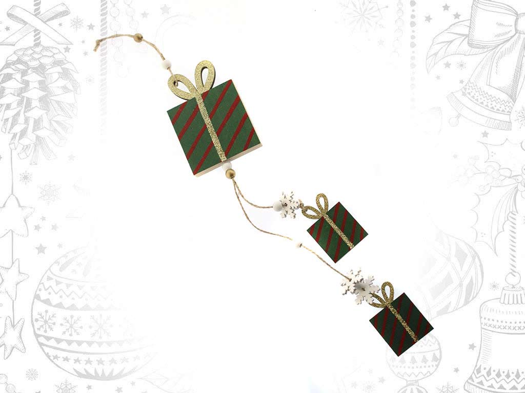 COLGANTE 3 REGALOS VERDES cod. 9317004