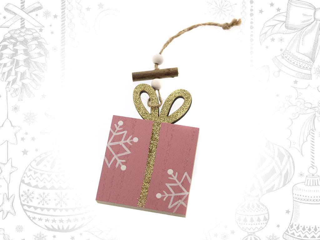 PINK PRESENTS ORNAMENT cod. 9317016