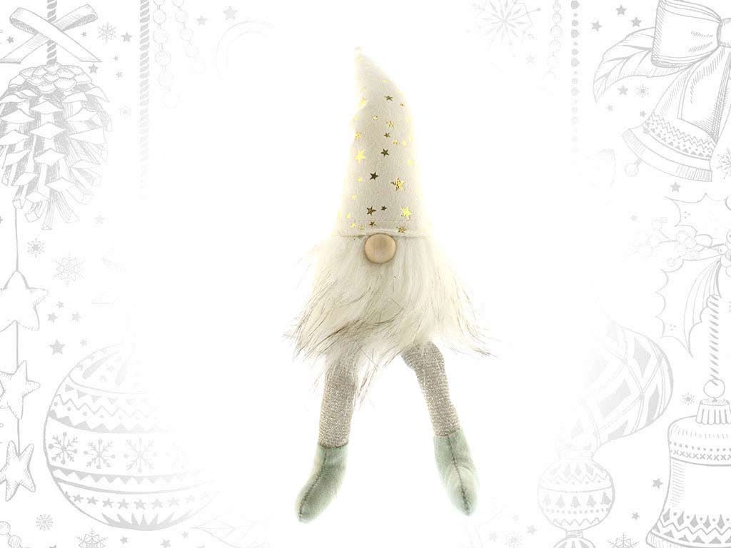 WHITE SITTING FEET DANGLING SANTA cod. 9317137