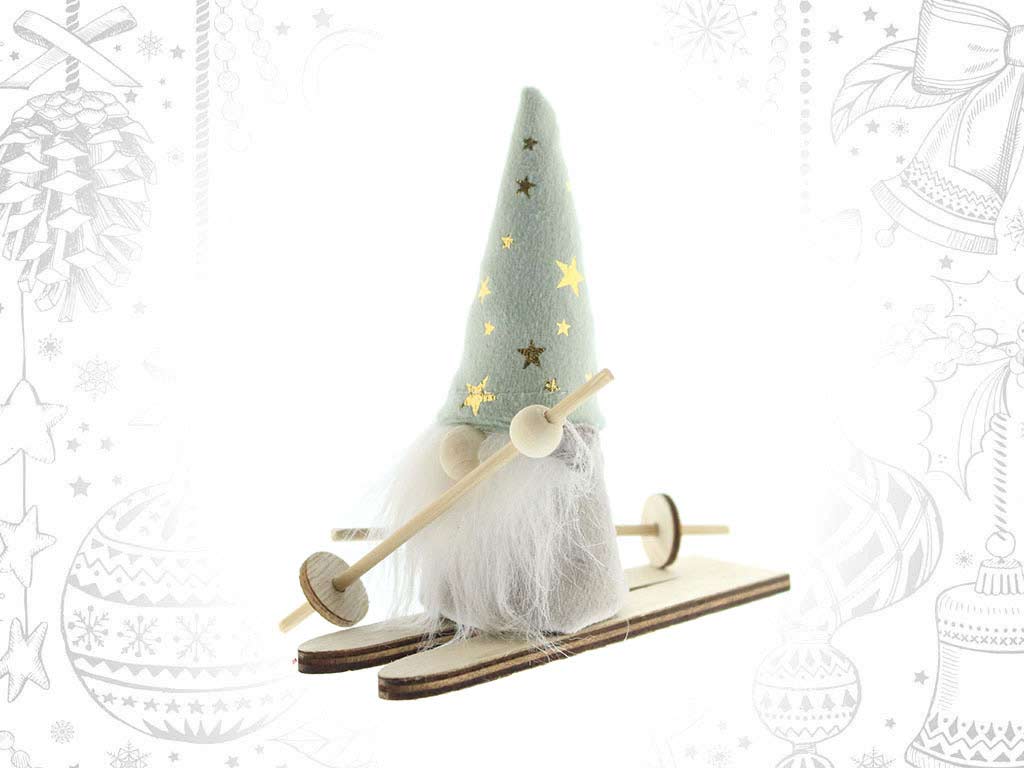 PAI NOEL ESQUIS VERDE cod. 9317140
