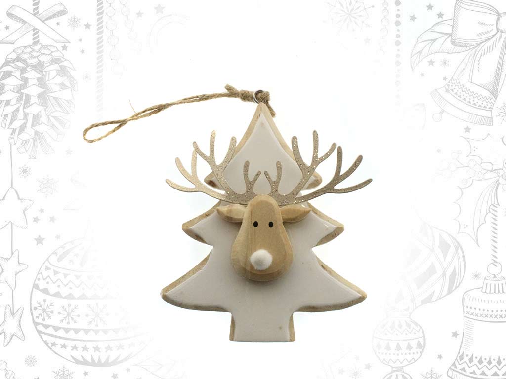 COLGANTE ARBOL RENO BLANCO cod. 9317415