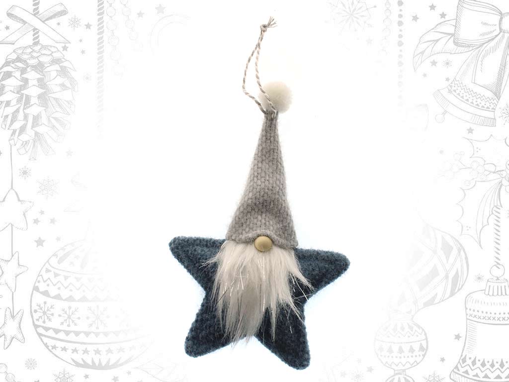 COLGANTE ESTRELLA AZUL SANTA cod. 9317475