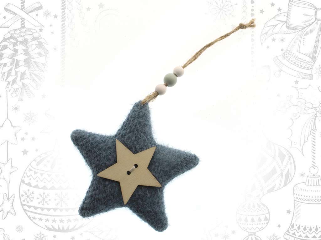 ORNAMENTO ESTRELA ZUL cod. 9317479