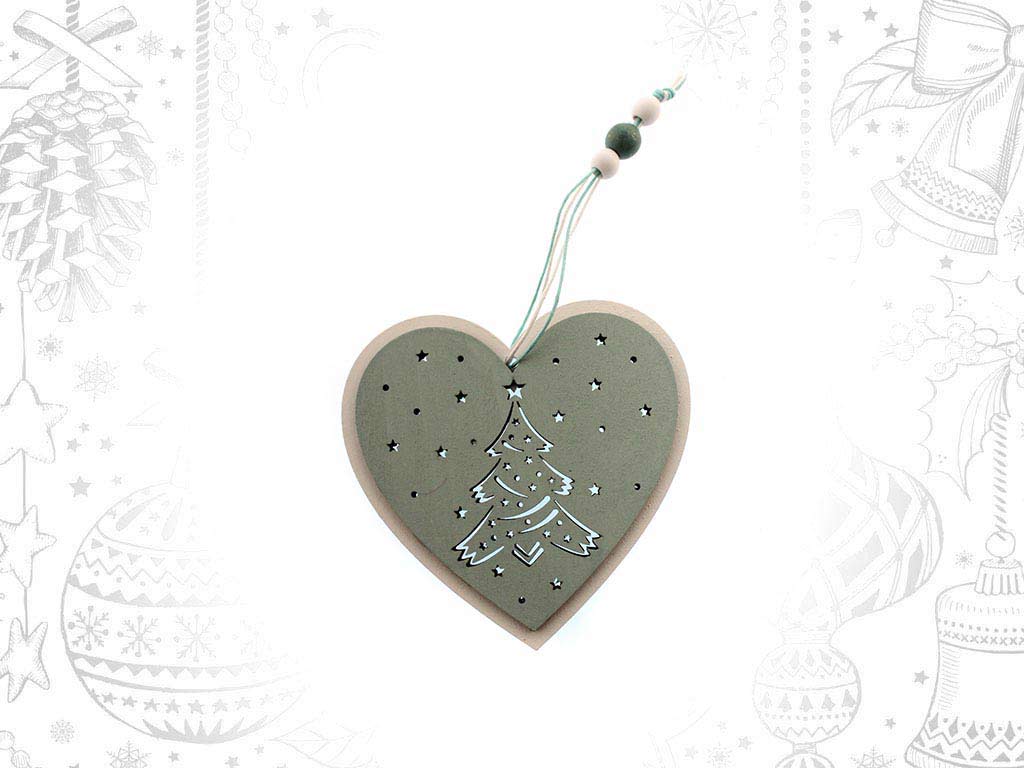 COLGANTE CORAZON BLANCO GDE. cod. 9317511