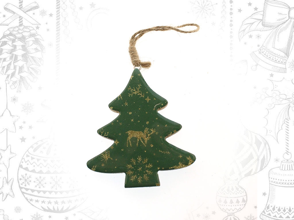 ORNAMENTO ALBERO VERDE cod. 9317532