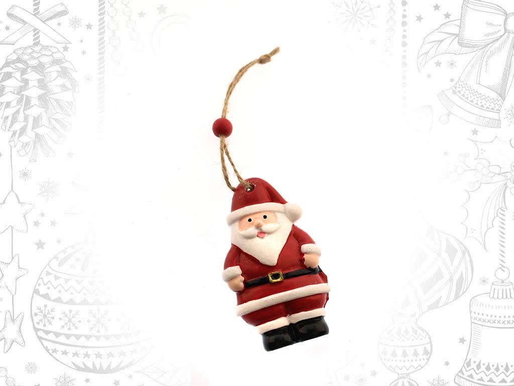 ORNAMENTO IN POLIRESINA BABBO NATALE ROS cod. 9317541