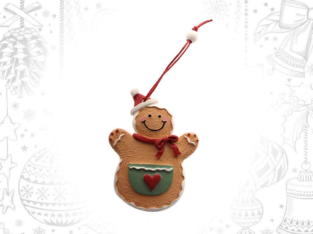 POLYRESIN COOKIE ORNAMENT cod. 9317557