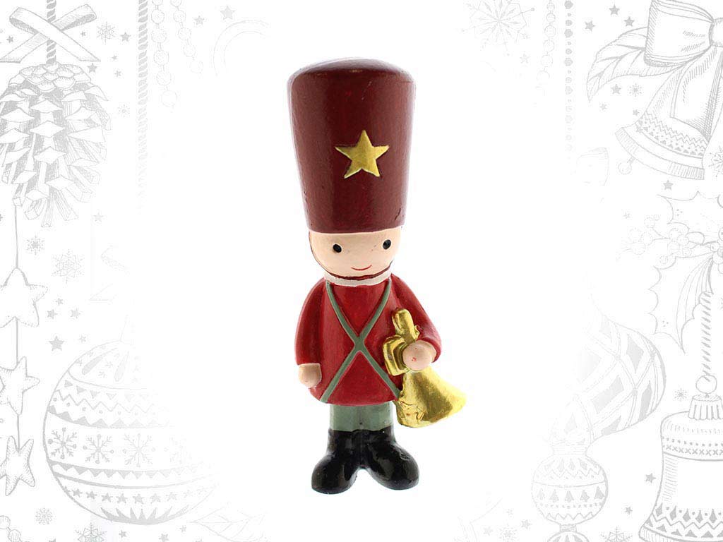 POLYRESIN TRUMPET SOLDIER FIGURE cod. 9317565