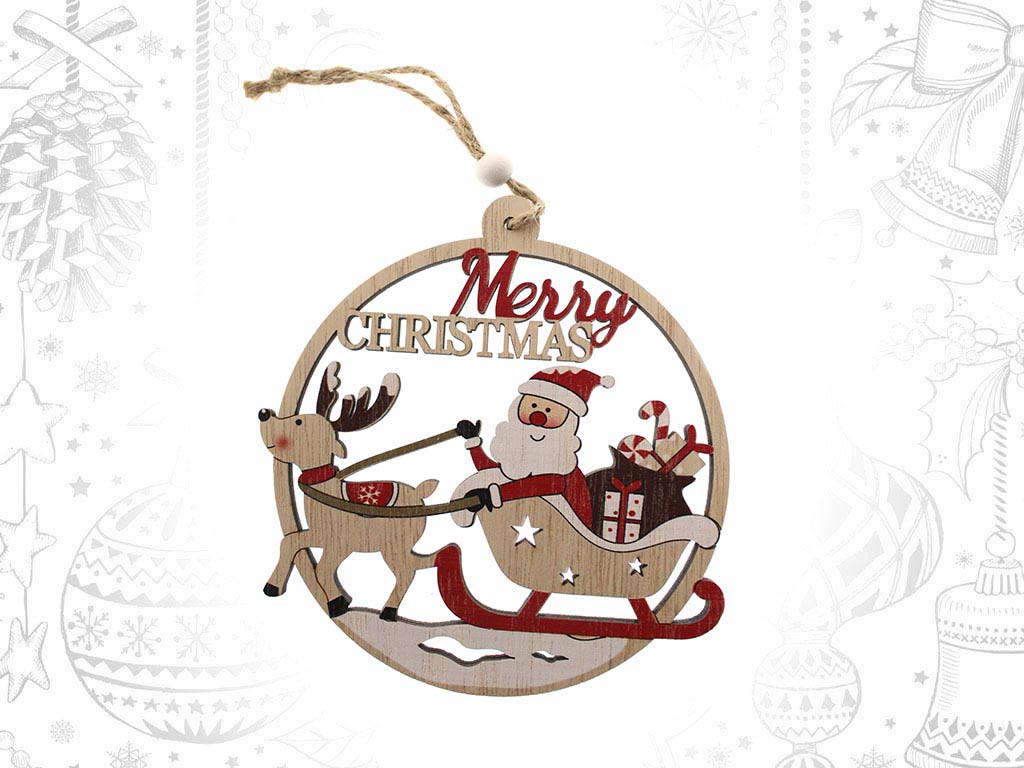 COLGANTE BOLA SANTA TRINEO cod. 9317641