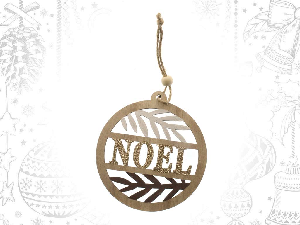 ORNAMENTO BOLA NOEL DOURADO cod. 9317691