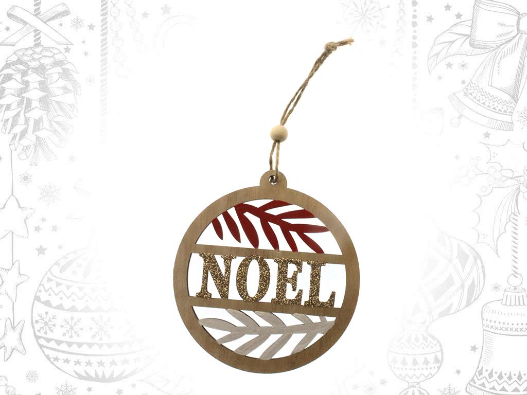 ORNAMENTO PALLINA NOEL DORATA cod. 9317713