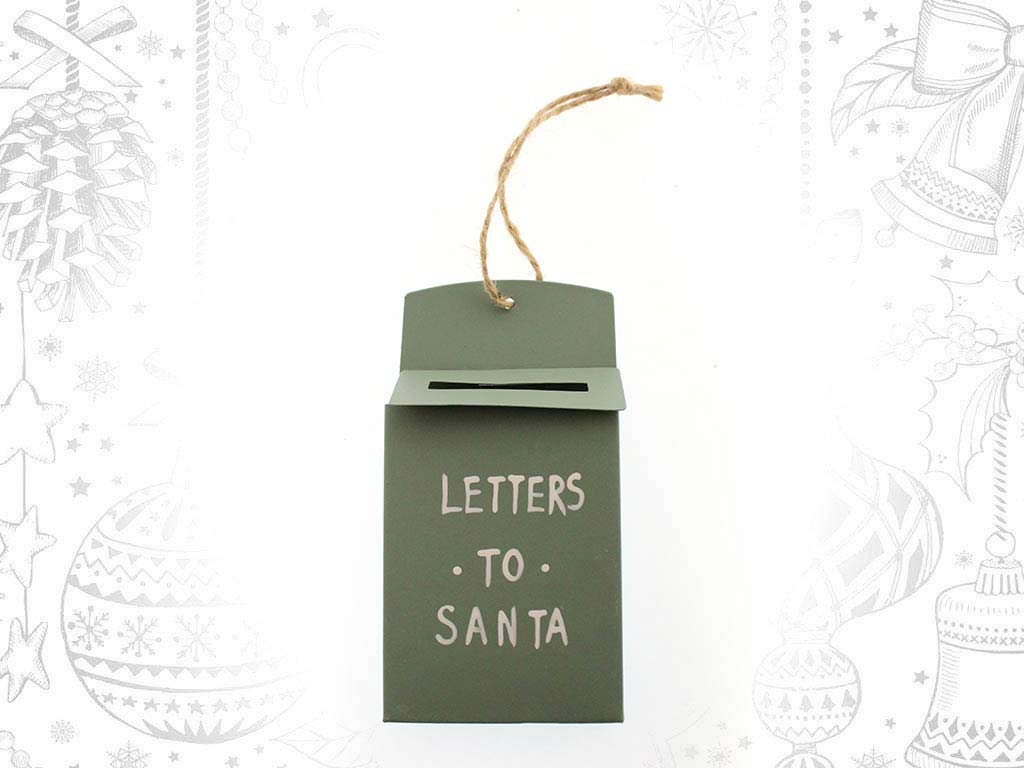 GREEN LETTERBOX ORNAMENT cod. 9317920