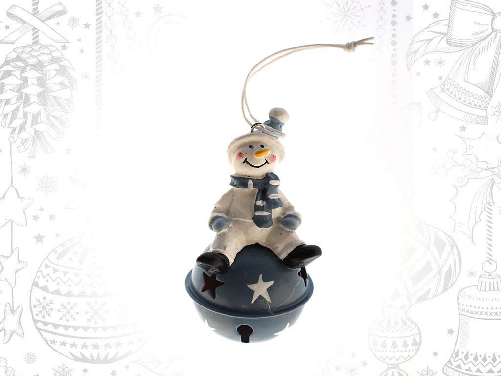 ORNAMENTO SINO BONECO AZUL cod. 9317976