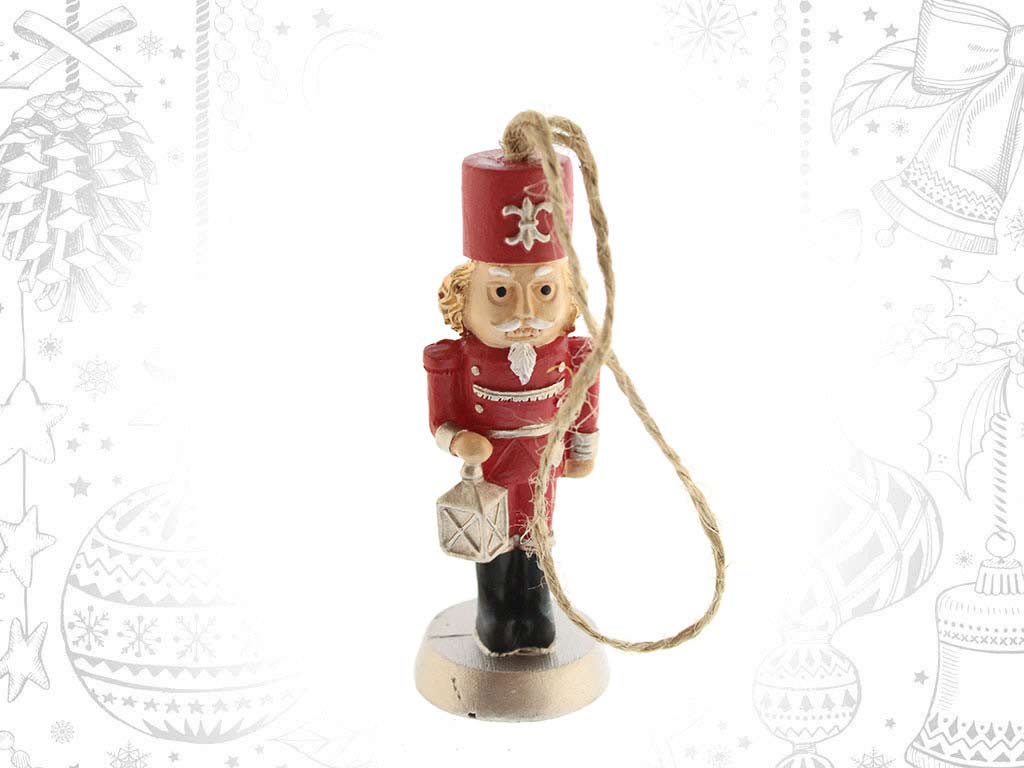 ORNAMENTO SOLDADO VERMELHO cod. 9318145