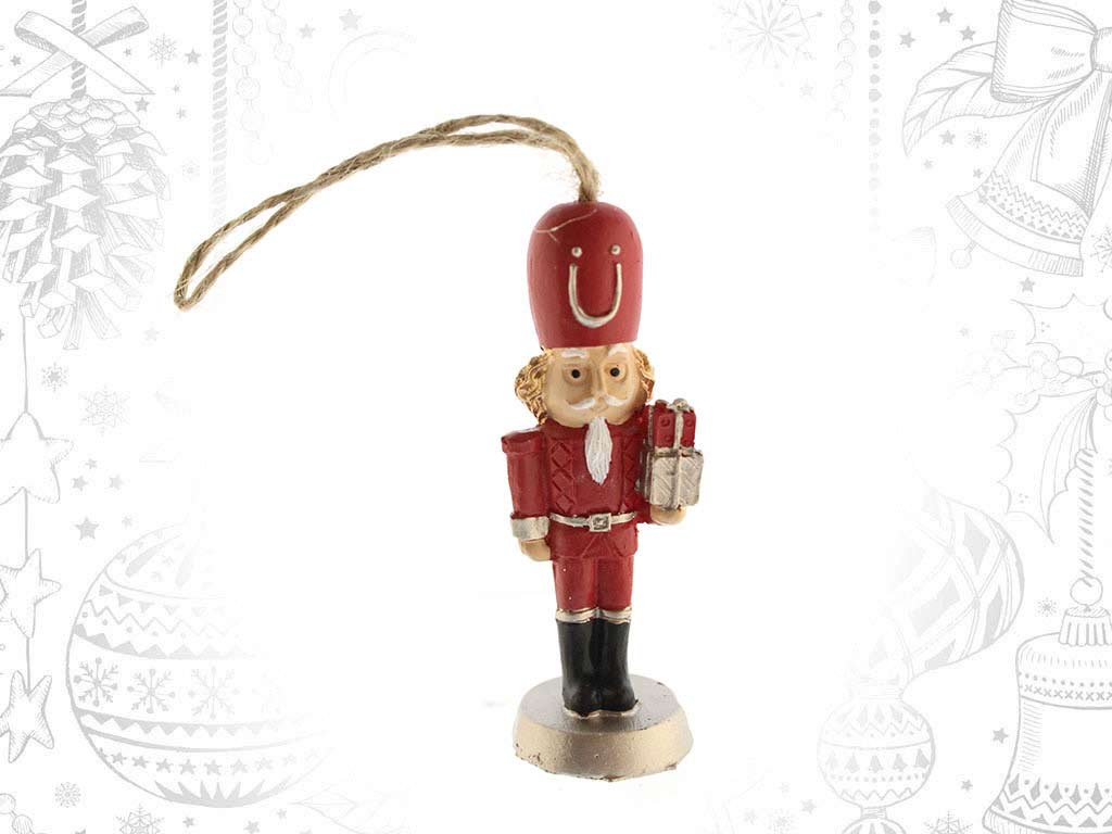 ORNAMENTO SOLDADO VERMELHO cod. 9318148