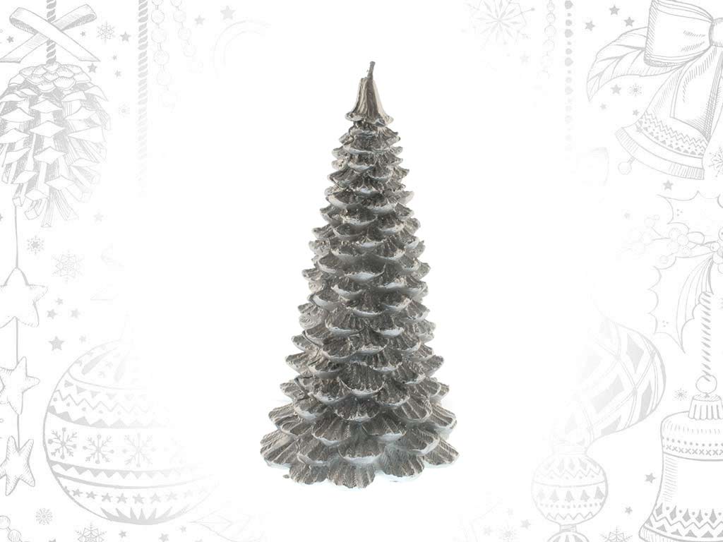 BOUGIE ARBRE ARGENT M cod. 9318277