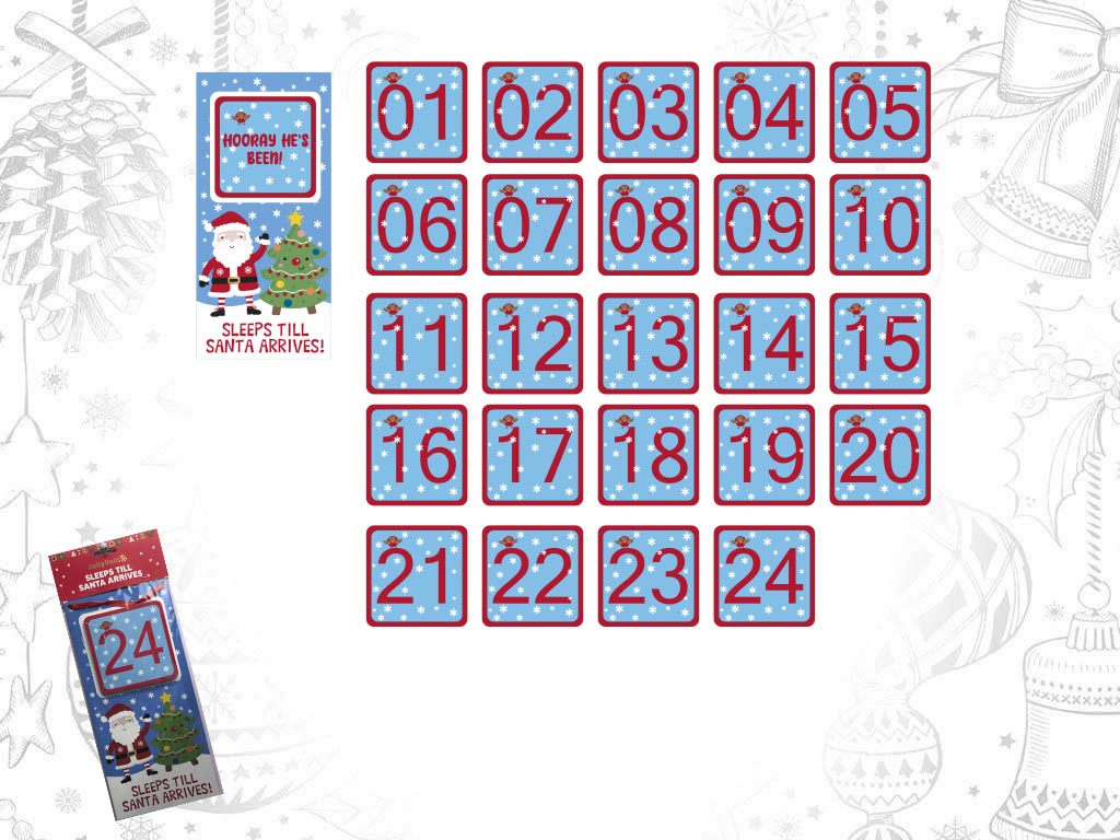 CALENDARIO ADVIENTO SANTA cod. 9318694