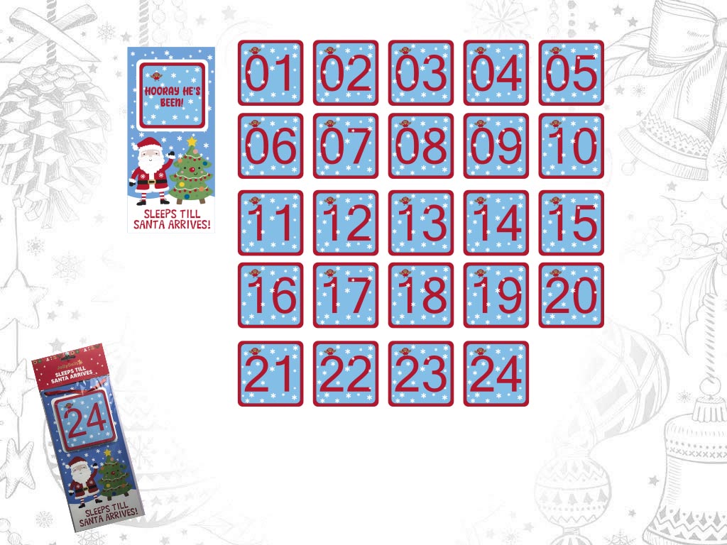 CALENDARIO AVVENTO BABBO NATALE cod. 9318694