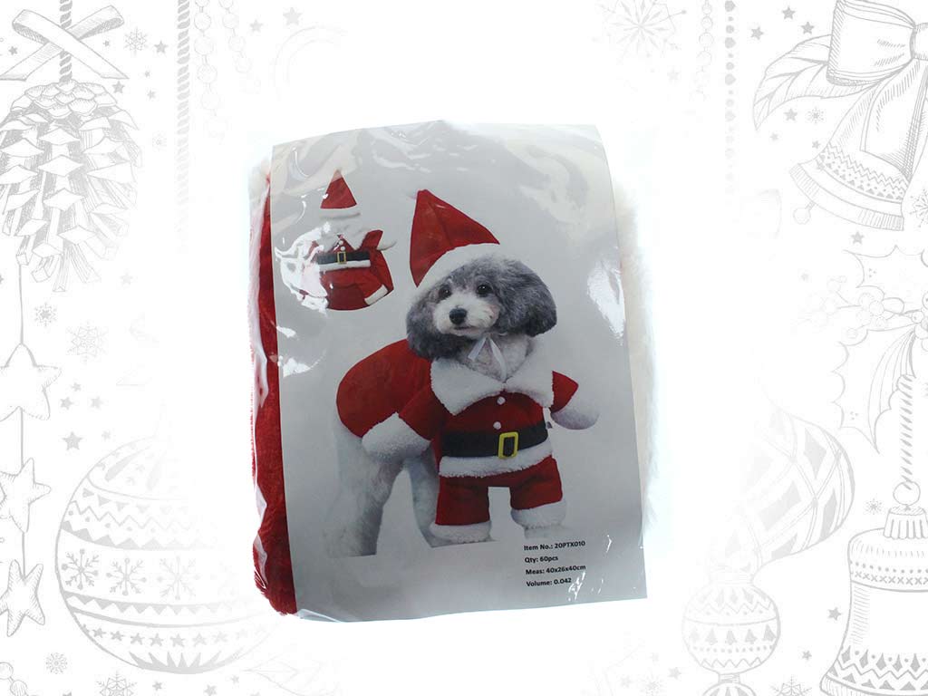 ANIMAL SANTA COSTUME cod. 9318786