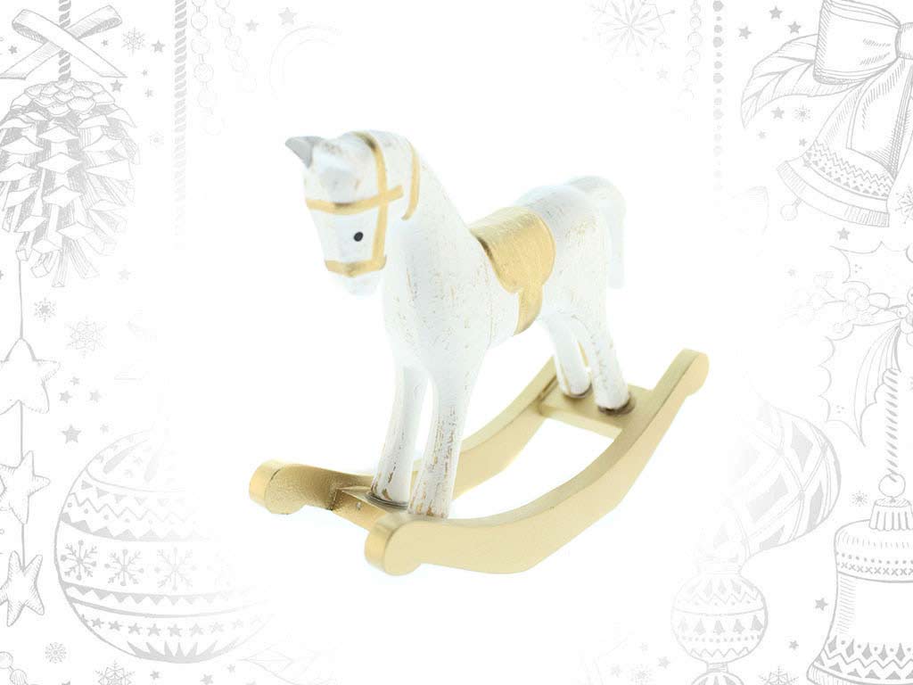 CHEVAL BASCULE BLANC cod. 9318906